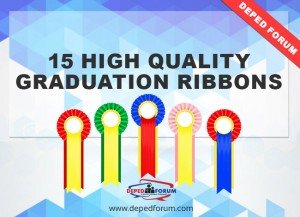 Graduation ribbons