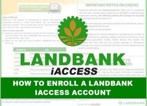 How to Enroll a Landbank iAccess Account