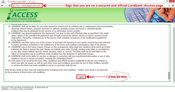 Landbank iAccess Account